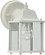 Aluminum Box Lanterns One Light Wall Mount in White (19|7806)