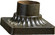 Cast Post Adapters Post in Oiled Bronze (19|710286)