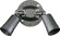 PAR Holders Two Light Wall Mount in Black (19|691215)