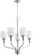 Richmond Five Light Chandelier in Satin Nickel (19|6811565)