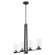 Steinway Four Light Linear Chandelier in Matte Black (19|6511459)