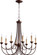 Brooks Eight Light Chandelier in Oiled Bronze (19|6250886)