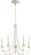 Brooks Five Light Chandelier in Persian White (19|6250570)