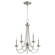 Brooks Five Light Chandelier in Satin Nickel (19|6250565)