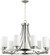 Lancaster Nine Light Chandelier in Satin Nickel (19|6207965)