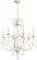 Ariel Six Light Chandelier in Persian White (19|6205670)