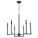 Merrick Six Light Chandelier in Matte Black (19|6174659)