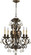 Rio Salado Six Light Chandelier in Toasted Sienna|Mystic Silver (19|6157644)