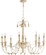 Salento Eight Light Chandelier in Persian White (19|6106870)