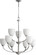 Reyes Nine Light Chandelier in Classic Nickel (19|6060964)