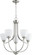 Enclave Five Light Chandelier in Satin Nickel (19|6059565)