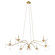Lorelei Six Light Chandelier in Antique Silver (19|602660)