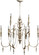 Salento Nine Light Chandelier in Persian White (19|6006970)