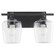 Veno Two Light Vanity in Matte Black (19|558259)