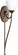Brooks One Light Wall Mount in Oiled Bronze (19|5450186)