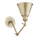 Metal Cone Lighting One Light Wall Mount in Aged Brass (19|539180)