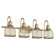 Omni Four Light Vanity in Aged Brass (19|5212480)