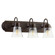 Campbell Three Light Vanity in Oiled Bronze|Clear Seeded (19|50943286)
