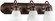 Campbell Three Light Vanity in Oiled Bronze|Faux Alabaster (19|50943186)