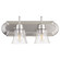 Campbell Two Light Vanity in Satin Nickel|Clear Seeded (19|50942265)