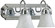 Campbell Two Light Vanity in Chrome (19|50942114)