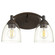 Barkley Two Light Vanity in Oiled Bronze|Clear Seeded (19|50692286)