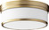 Celeste Three Light Ceiling Mount in Aged Brass (19|35091480)