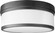 Celeste Three Light Ceiling Mount in Textured Black (19|35091469)