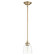 Rossington One Light Pendant in Aged Brass w/ Clear/Seeded (19|3122280)