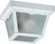 3080 Ceiling Mounts One Light Ceiling Mount in White (19|308076)