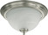 3066 Ceiling Mounts Two Light Ceiling Mount in Satin Nickel (19|30661365)