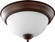 3063 Ceiling Mounts Two Light Ceiling Mount in Oiled Bronze|Satin Opal (19|30631186)