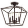 Gabriel Four Light Dual Mount in Oiled Bronze (19|3041386)