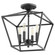 Gabriel Four Light Dual Mount in Textured Black (19|3041369)