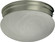 3021 Faux Alabaster Mushrooms One Light Ceiling Mount in Satin Nickel (19|3021665)