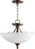 Jardin Three Light Dual Mount in Oiled Bronze (19|28271586)