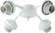 2444 Light Kits LED Fan Light Kit in White (19|2444806)