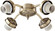 2444 Light Kits LED Fan Light Kit in Antique Brass (19|2444804)