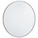 Round Mirrors Mirror in Matte Black (19|103659)