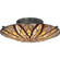 Victory Two Light Flush Mount in Valiant Bronze (10|TFVY1400VA)
