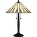 Tiffany Two Light Table Lamp in Matte Black (10|TF5617MBK)