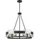 Stratum Five Light Chandelier in Royal Ebony (10|STM5005BA)