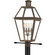 Rue De Royal Four Light Outdoor Post Mount in Industrial Bronze (10|RO9014IZ)