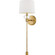 Barbour One Light Wall Sconce in Weathered Brass (10|QW4071WS)