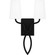 Quoizel Wood Two Light Wall Sconce in Matte Black (10|QW16130MBK)