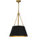 Quoizel Pendant Four Light Pendant in Matte Black (10|QP5597MBK)