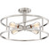 New Harbor Four Light Semi-Flush Mount in Brushed Nickel (10|NHR1718BN)