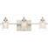 Kolt Three Light Bath Fixture in Brushed Nickel (10|KLT8603BNLED)