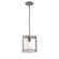 Fortress One Light Mini Pendant in Mottled Silver (10|FTS1509MM)