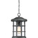 Crusade One Light Outdoor Hanging Lantern in Earth Black (10|CSE1910EK)